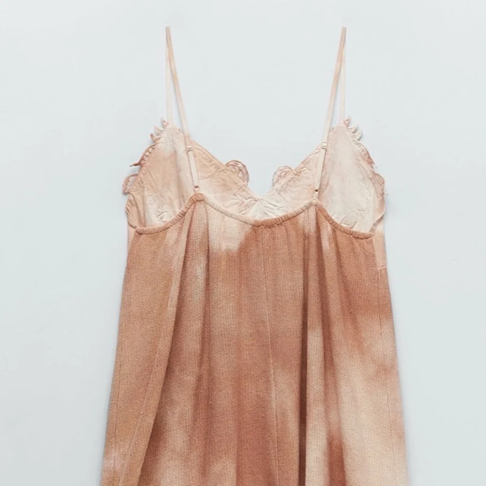 Zara Tie Dye MIDI/ Maxi Dress - Picture 7 of 12